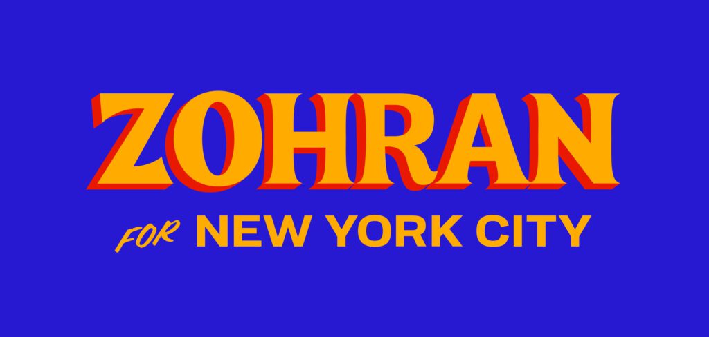 Wie Zohran Mamdani Politik neu brandet und was Kommunikationsprofis daraus lernen können zohran for nyc wordmark yellow